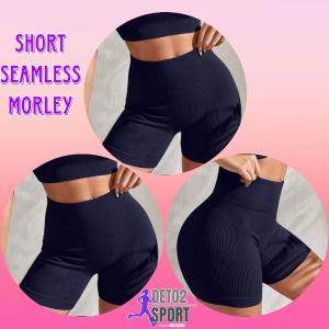 Short Negro Seamless Morley - Miniatura 6