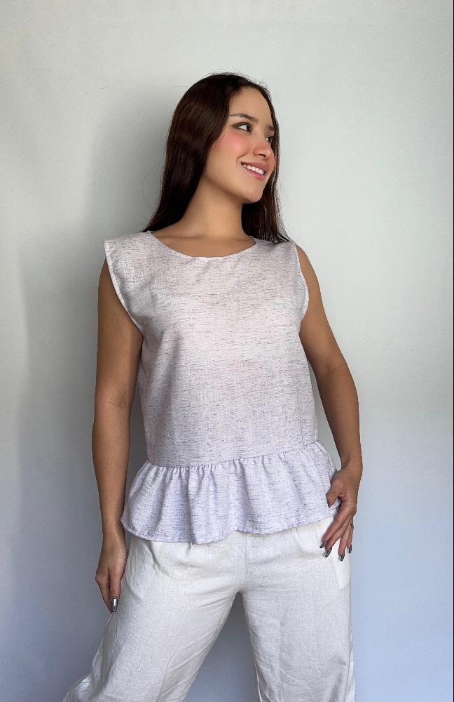 Musculosa Lino - Imagen 2
