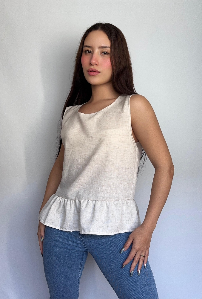 Musculosa Lino - Imagen 3
