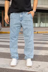 Jeans Baggy Celeste Nevado