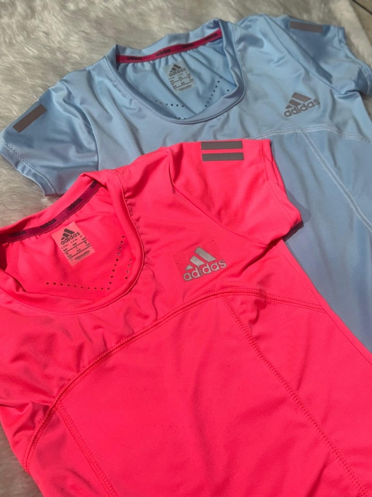 Remeras Deportivas Lycra Nik3 y Adida - Imagen 6