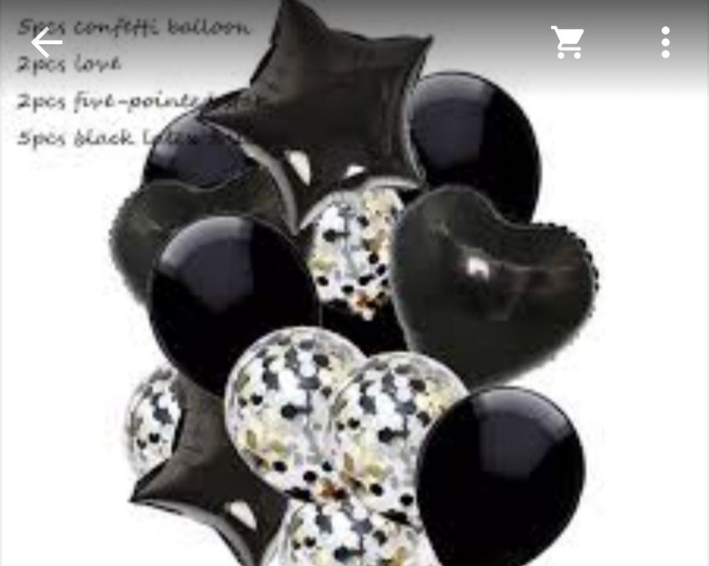 Set X 14 Piezas de Globos Decoracion - Imagen 2