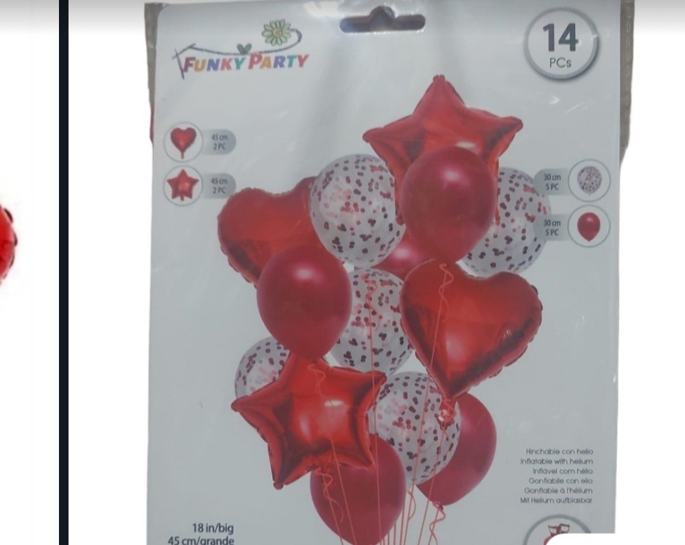 Set X 14 Piezas de Globos Decoracion - Imagen 3