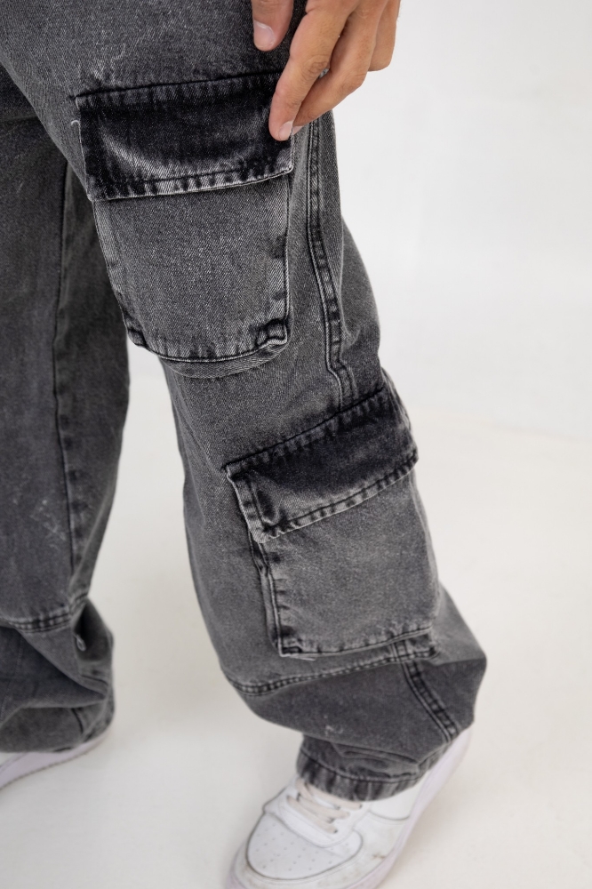 Jeans Bagi Multi Pockets Hombre - Imagen 3