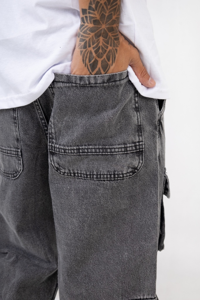 Jeans Bagi Multi Pockets Hombre - Imagen 7