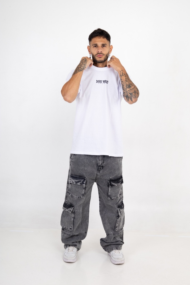Jeans Bagi Multi Pockets Hombre - Imagen 9