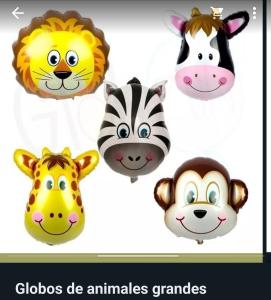 Globos Animales de la Selva, Plim Plim y Mucho Más