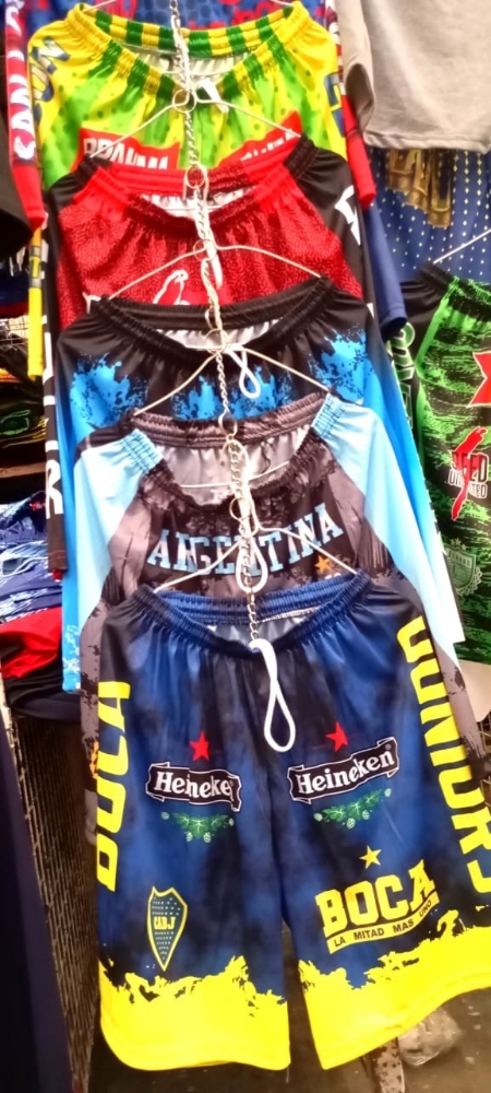 Short Sublimados Tela Set - Imagen 2
