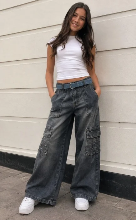 Wide Leg Cargo Biky