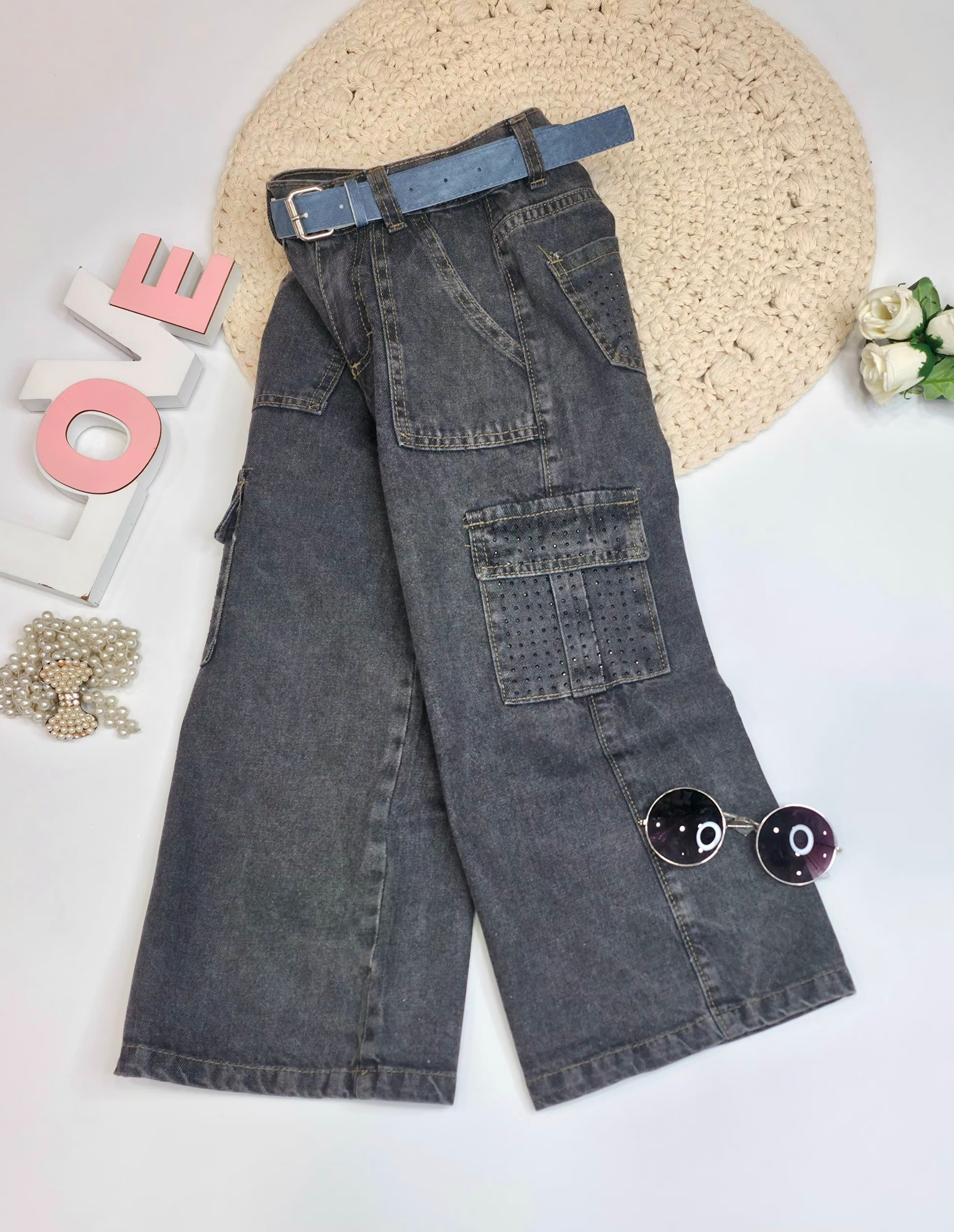 Wide Leg Cargo Biky - Imagen 4