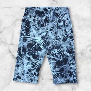 Biker Retro Estampado Celeste
