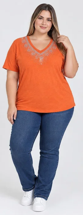 Remeras con Brillo Santelon [curva]