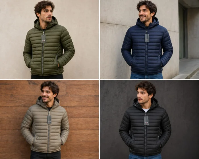 Campera con Piel