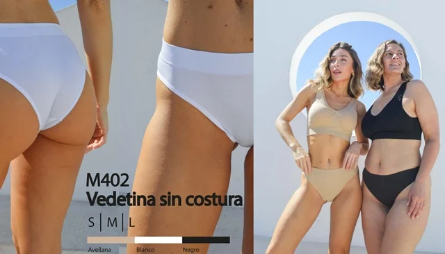 Bombacha Vedetina sin Costura . Lenceriamonique.com