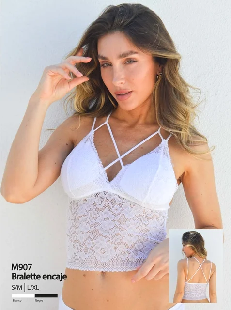 Bralette de Encaje . Lenceriamonique.com