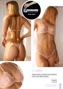 Bralette de Puntilla con Colaless Regulable Mxm (039/p)