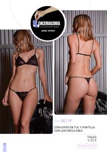 Bralette de Tul y Puntilla Mxm (067/p)