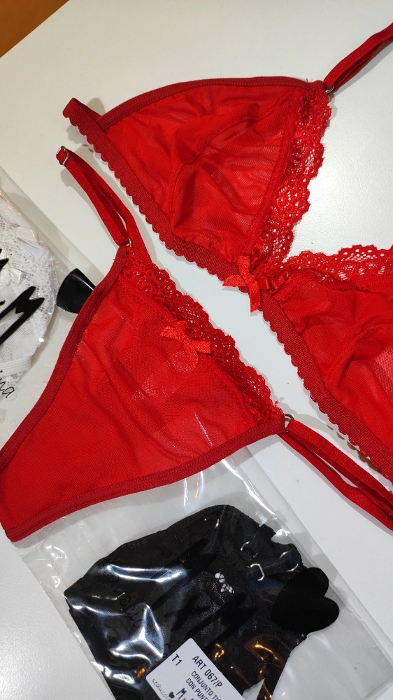 Bralette de Tul y Puntilla Mxm (067/p) - Imagen 5