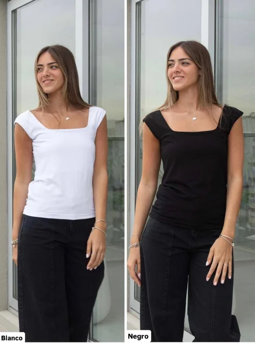Musculosa Escote Cuadrado