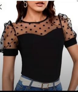 Remera C/ Tul Lunar