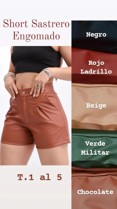 Short Sastrero Engomado