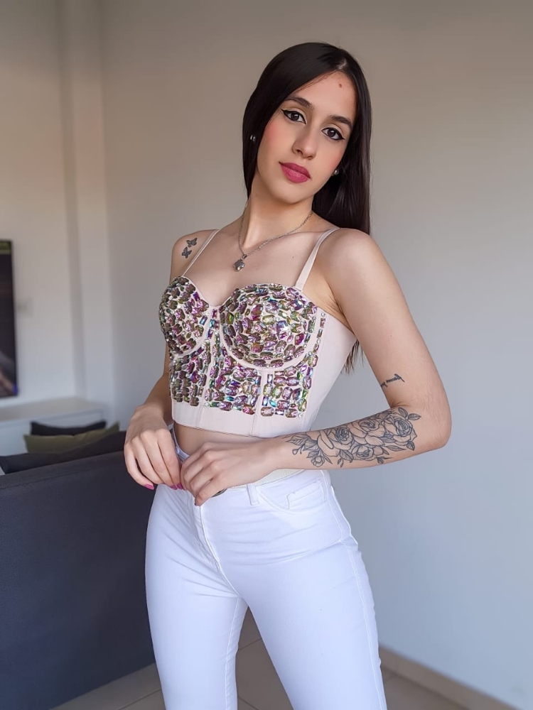 Top Piedras Multicolor - Imagen 3