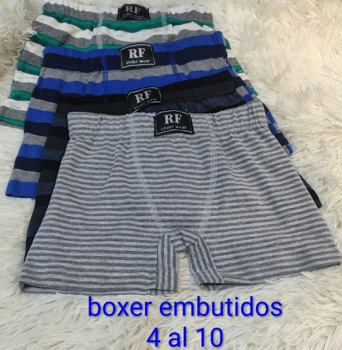Boxer Elástico Embutido Calidad Premium