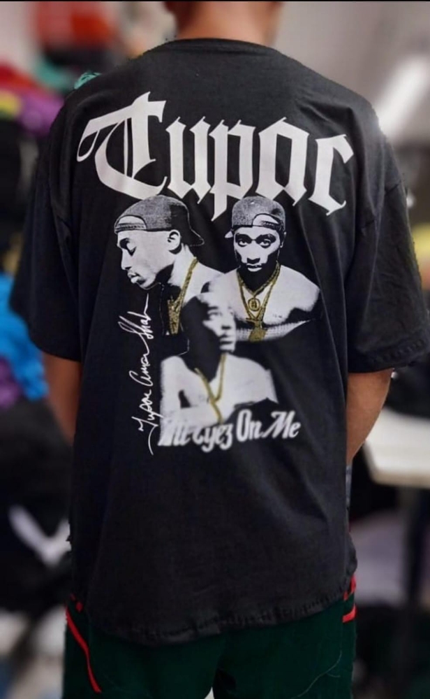 Remera Oversize Tupac - Imagen 4