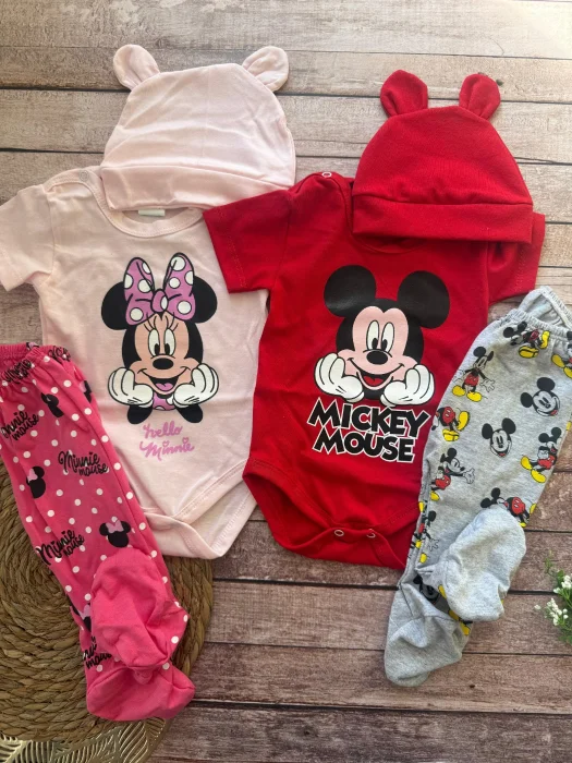 Trio Minnie Mickey