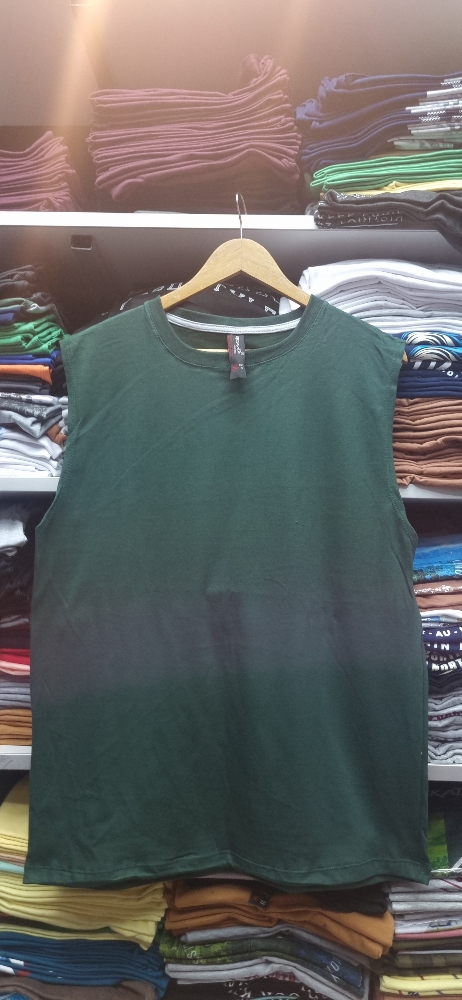 Musculosa Manga Americana Algodón Peinado Premium - Imagen 6