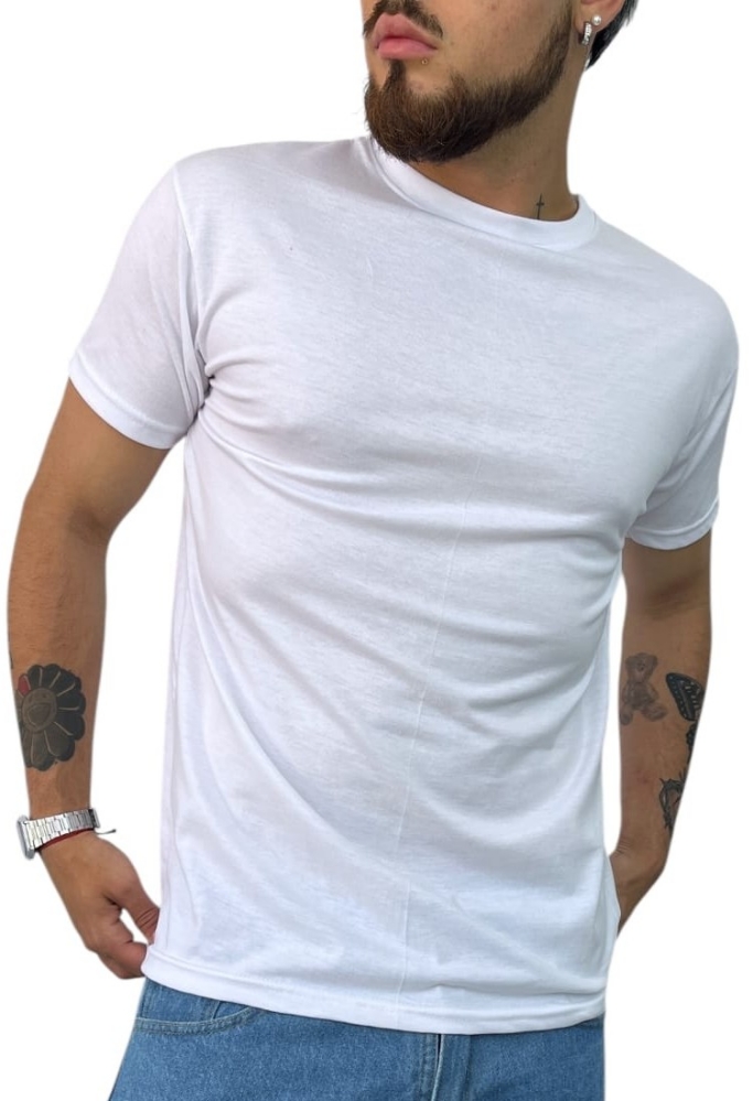 Remeras Lisas Algodon Peinado - Imagen 2