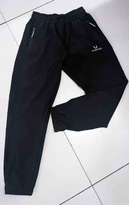 Pantalones de Micro Plana de Caballero