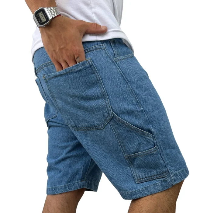 Bermudas Jeans Mom Carpintero