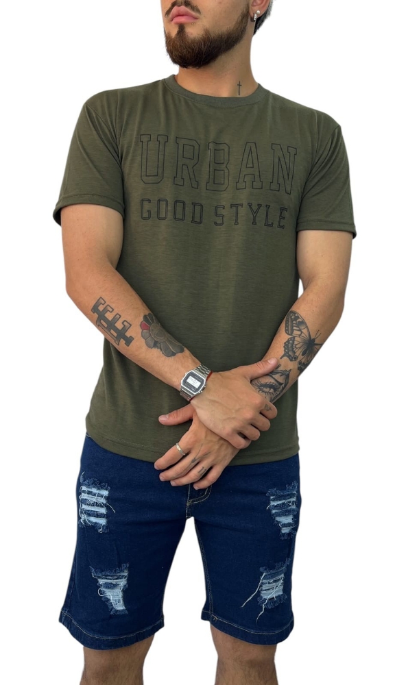 Bermudas Jeans Azul Elastizado/roturas - Imagen 2