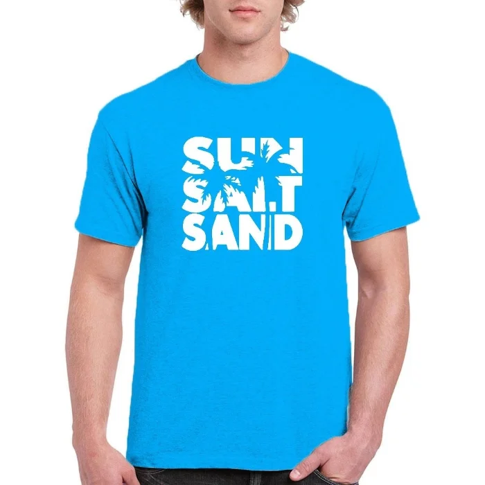Remeras Estampadas Sun Salt Sand Turquesa