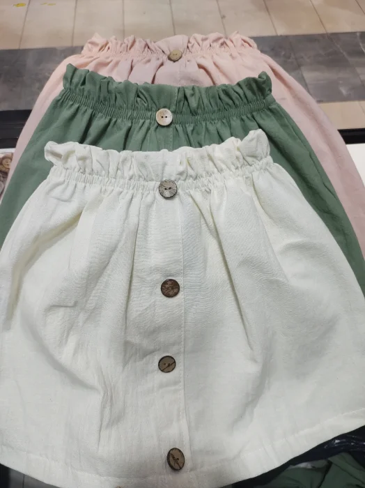 Polleras Lisas de Niña