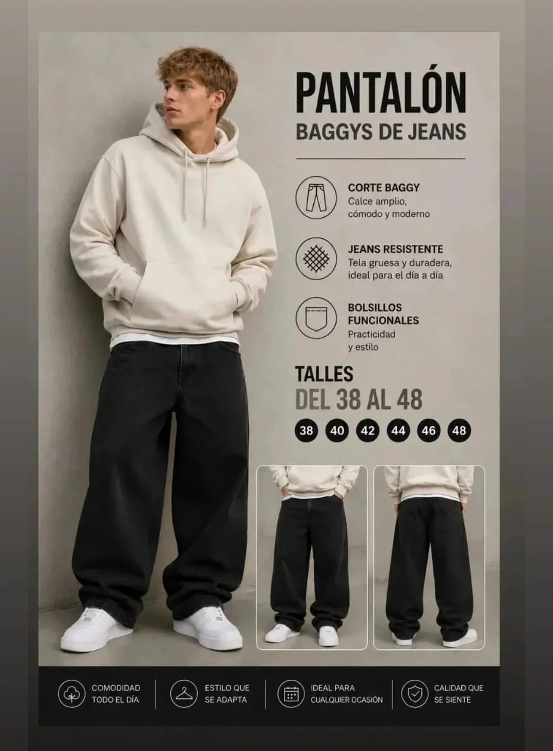 Baggy Negro - Imagen 2