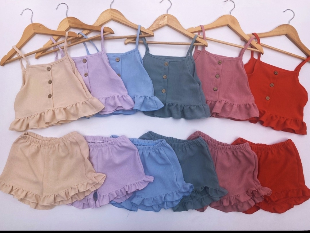 Conjunto Volado Cey Lino de Beba - Imagen 3