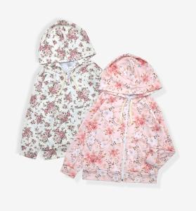 Campera Flores Beba Algodon con Lycra Premium - Miniatura 2