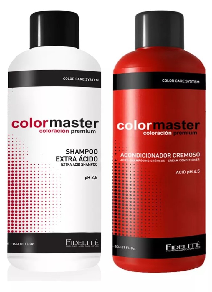Shampoo Extra Ácido Color Master Fidelite X 1 Lt. - Imagen 3