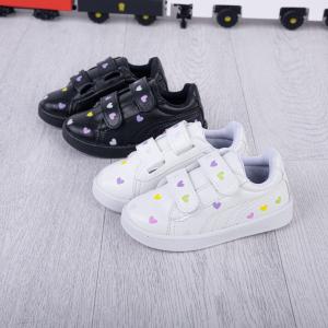 Zapatillas Cora Nena Ecocuero Durabilidad Estilo Corazones Velcro Calidad