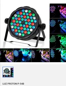 Luz Proton 54 Led Rgb