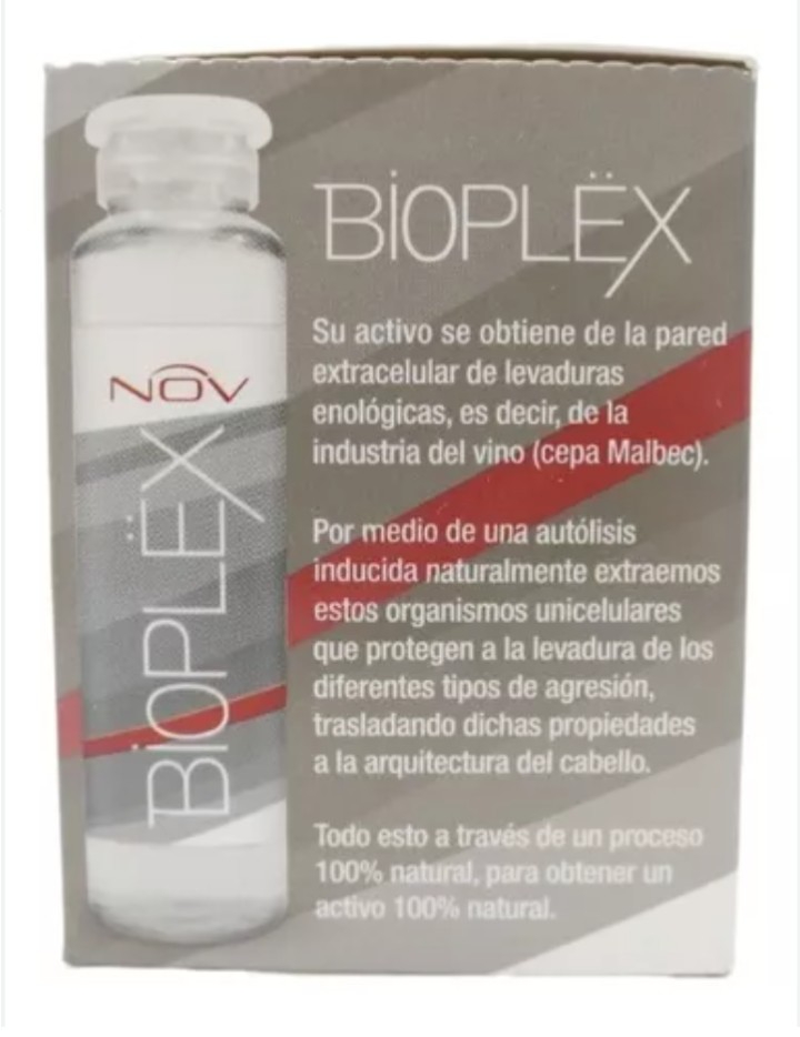 3 Ampollas Bioplex Nov Aditivo Protector Decoloraciónes - Coloración (15ml C/u) - Imagen 4