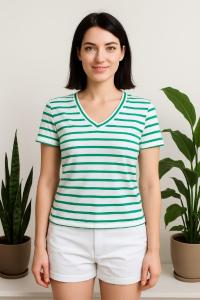 Remera Manga Mariposa