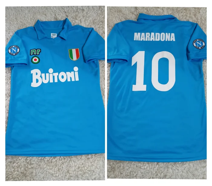 Camiseta Retro  Napoli  Temporada 1986_1987