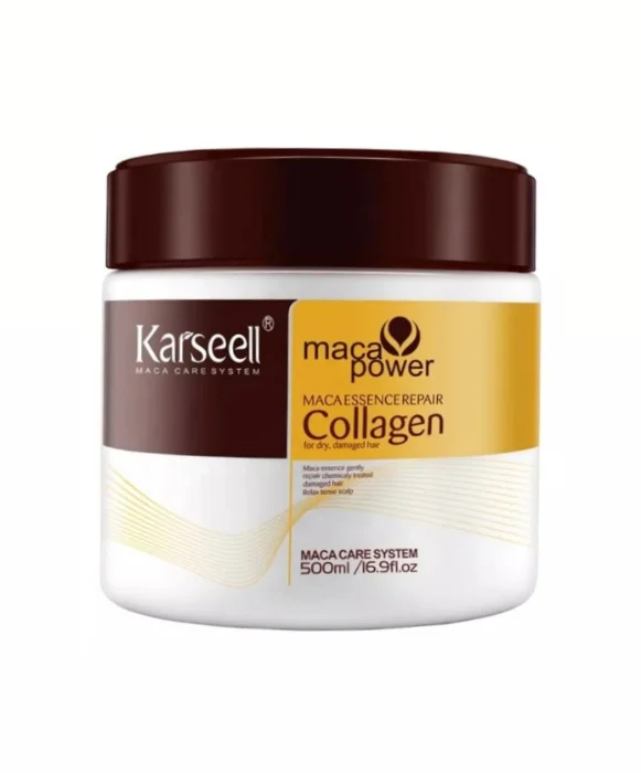 Karseell Máscara de Colágeno Reparadora Capilar, Formula Original Italiana, Alisadora
