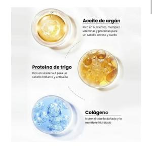 Karseell Máscara de Colágeno Reparadora Capilar, Formula Original Italiana, Alisadora - Miniatura 3