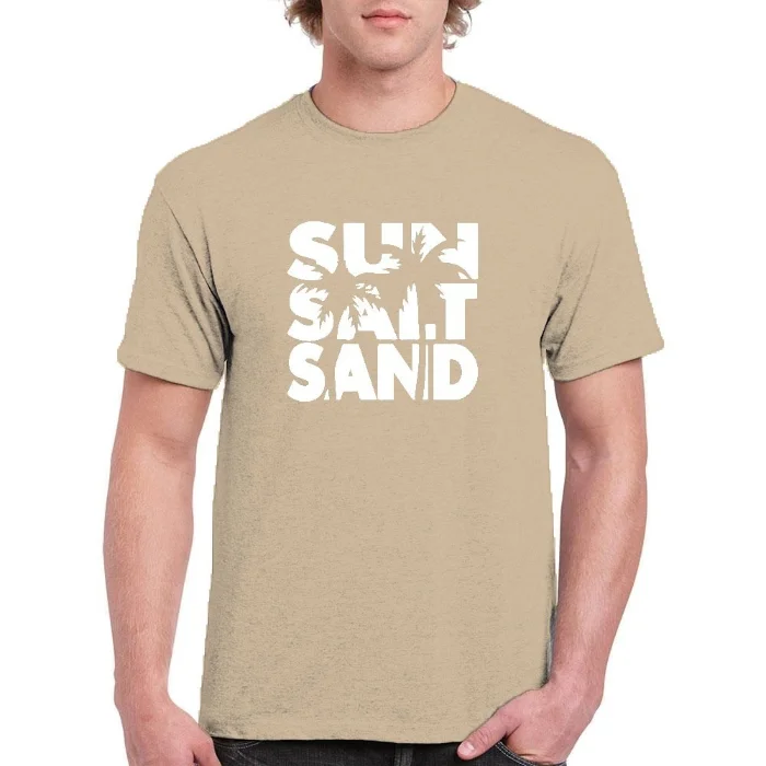 Remeras Estampadas Sun Salt Sand  Color Arena