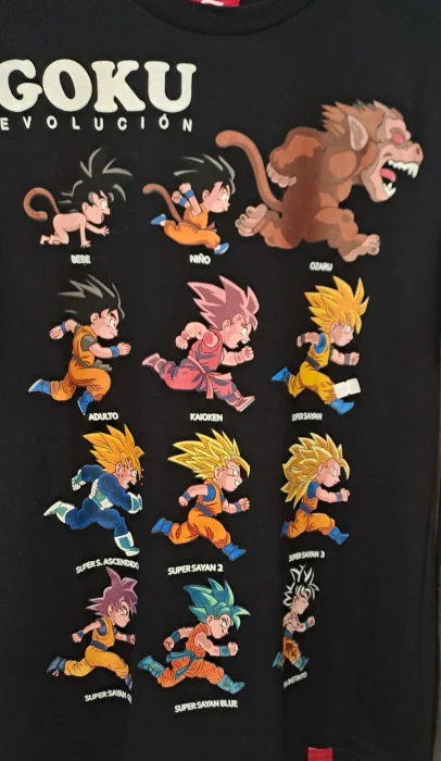 Remera Dragón Ball Anime