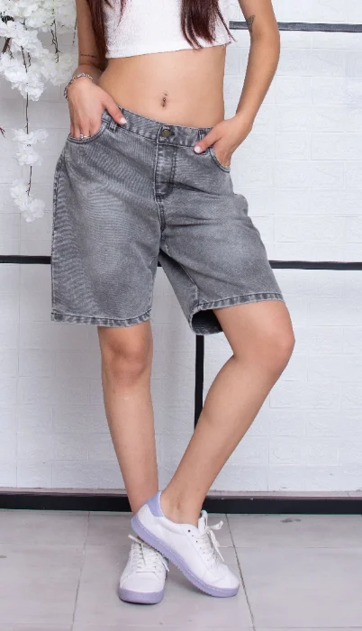 'art 829-6' - 36 al 46  Maxi Bermuda + Gris Arenado "trend"